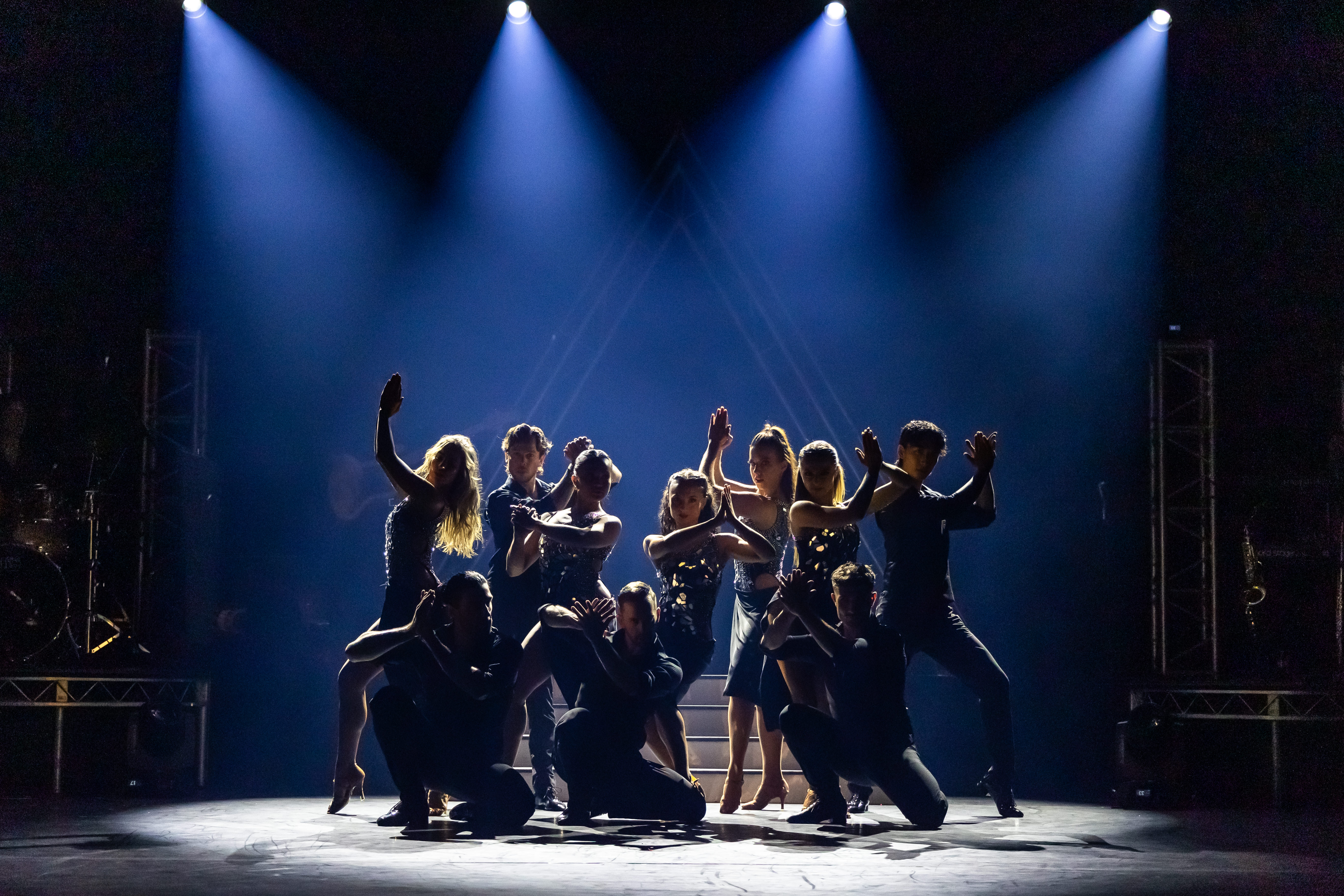 A group of dancers taking as part of the show Ballroom Blitz at the Victoria Theatre Halifax on Sunday 14 March 27