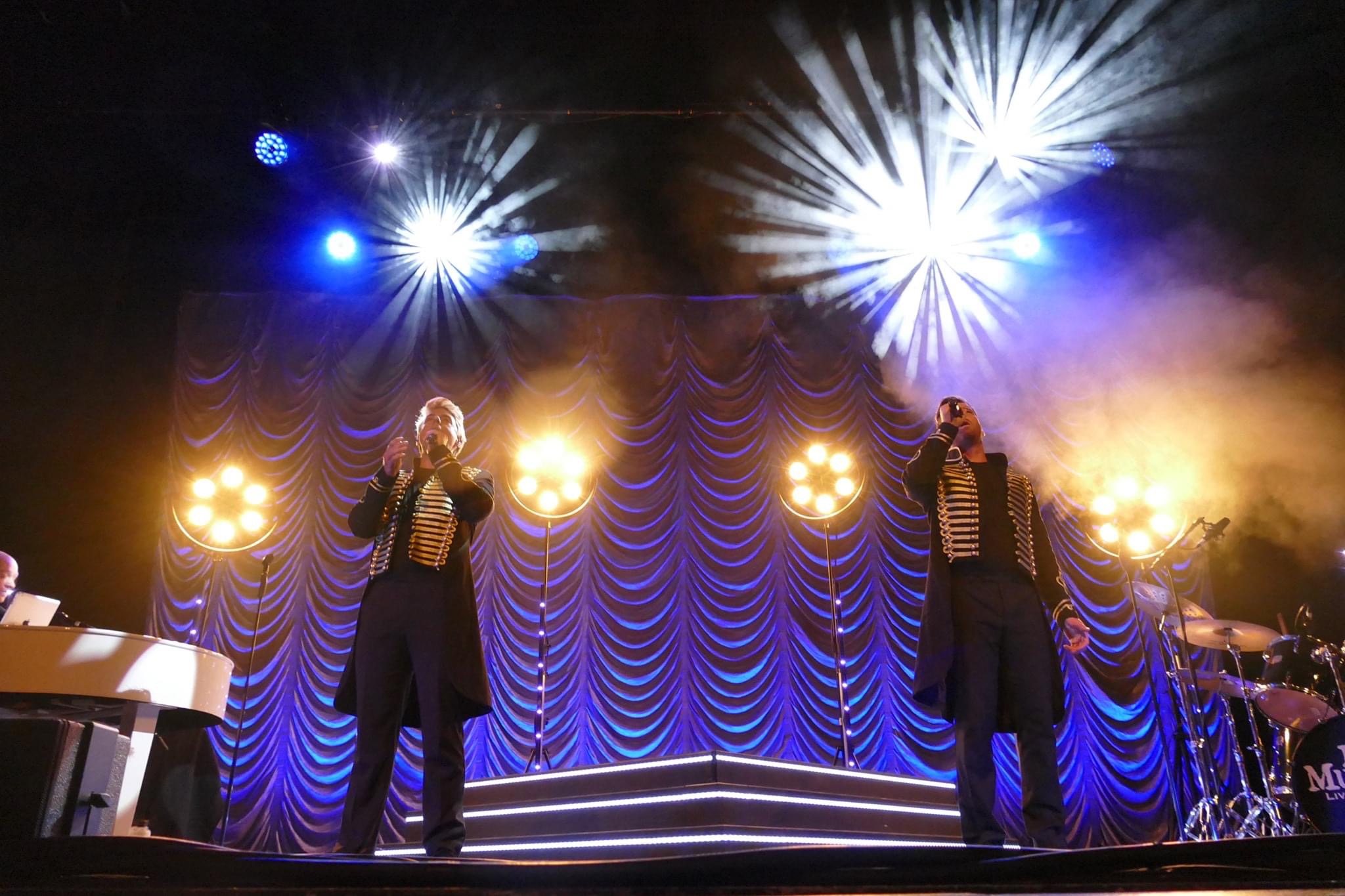 Ansells Les Musicals live on stage at the Victoria Theatre Halifax starring G4's Jonathan Ansell and Britains Got Talent Champion Jai McDowell