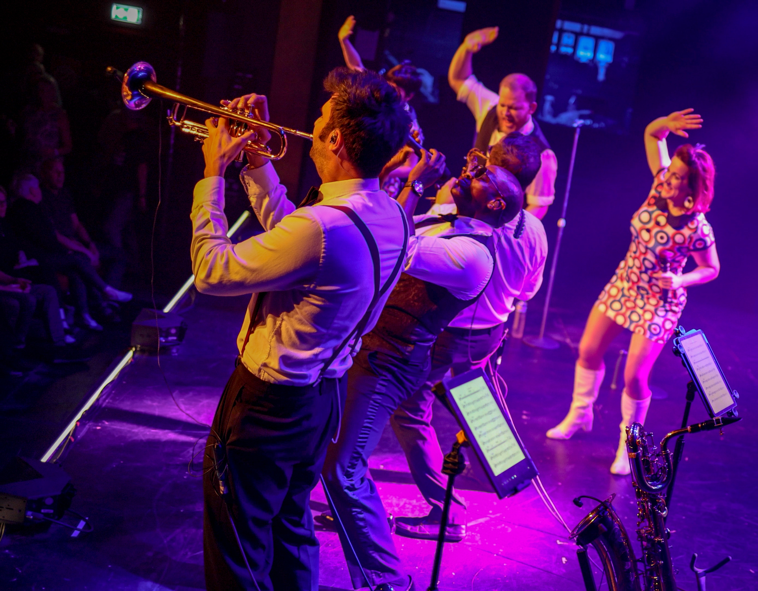 Northern Live featuring a band and singer on stage