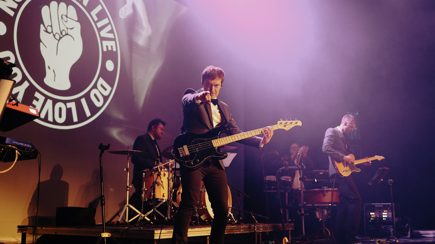 Northern Live featuring a band and singer on stage