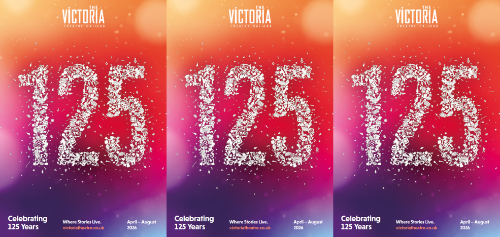 The new 125th Birthday Brochure for the Victoria Theatre Halifax, West Yorkshire brochure August 25 - December 25 featuring Comedy, Live Music, Pantomime, Drama, Opera and more