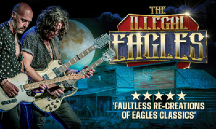 The Illegal Eagles live on stage at The Victoria Theatre Halifax