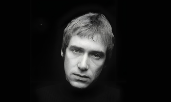 Promotional banner for the theatre show Simon Fowler The Ocean Colour Scene Songbook appearing at the Victoria Theatre Halifax in March 27.  The image features Simon Fowler on a black background